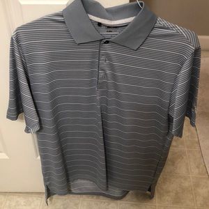 Gray Adidas Polo